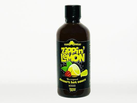Toad Sweat Zippin' Lemon Hot Sauce, 100ml glass bottle