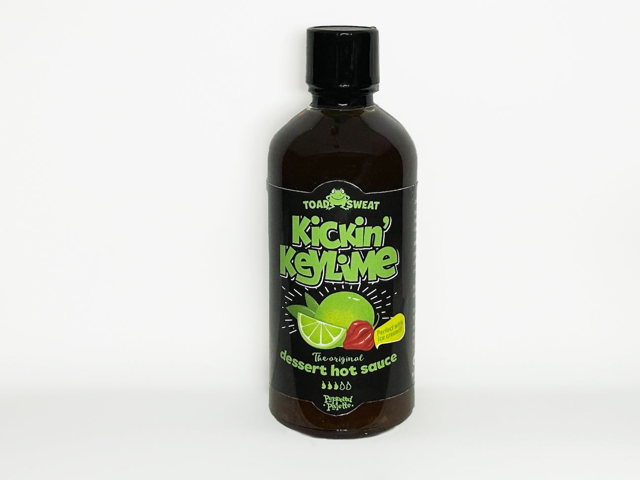 Toad Sweat Kickin' Key Lime Hot Sauce, 100ml glass bottle